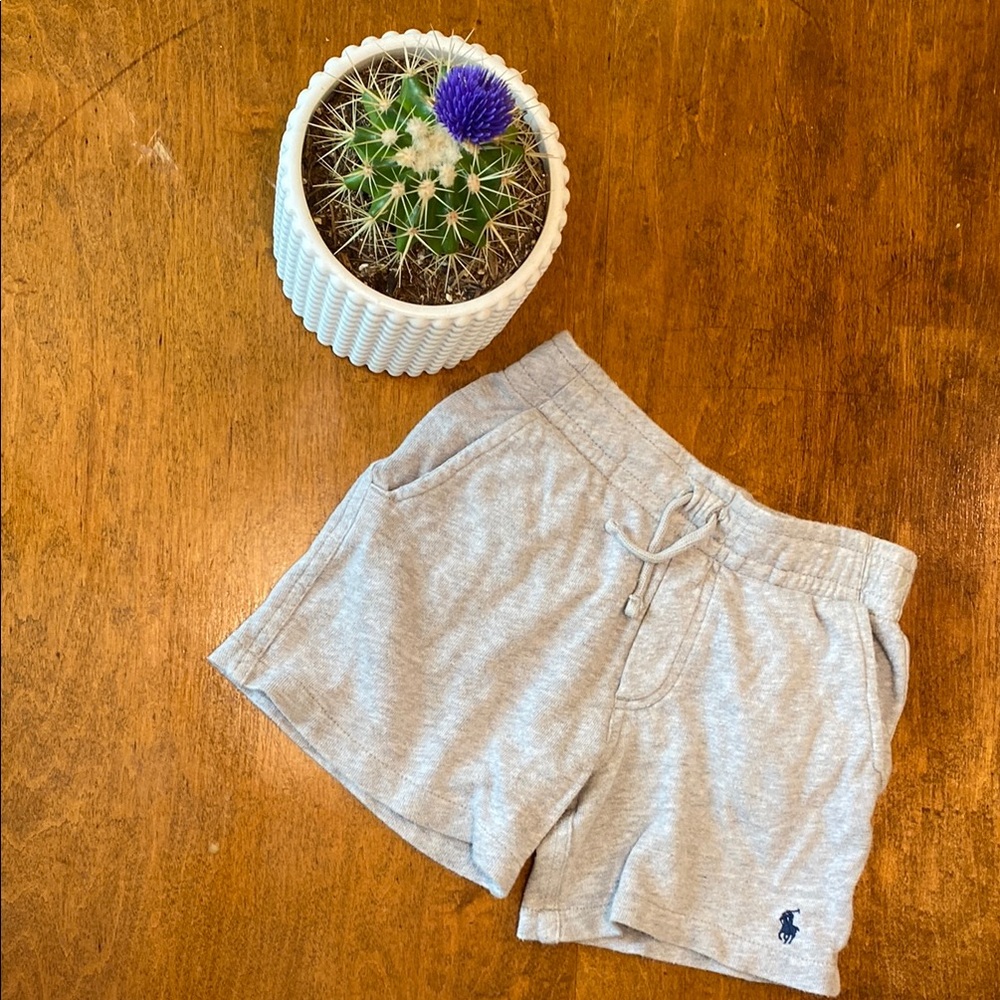 Polo by Ralph Lauren Gray Athletic Shorts for kids